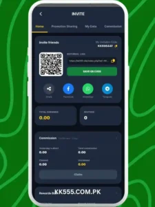 KK555 Game Invite Friends and Earn Commission