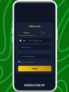 KK555 Game Registration Process