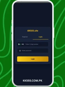 KK555 Login Process